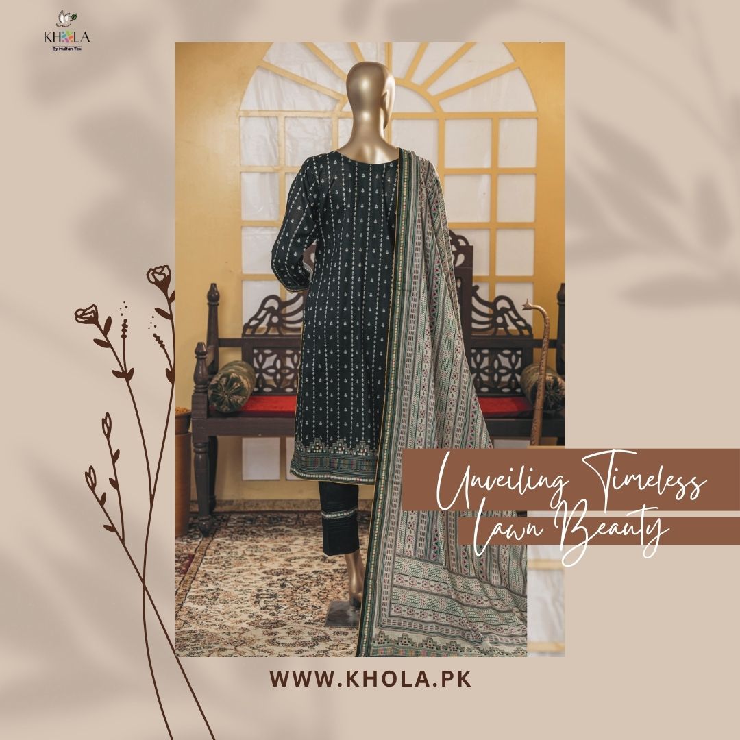 Lawn Sale Unstitched | 3 Piece Unstitched Printed Lawn Suit With Printed Lawn Dupatta