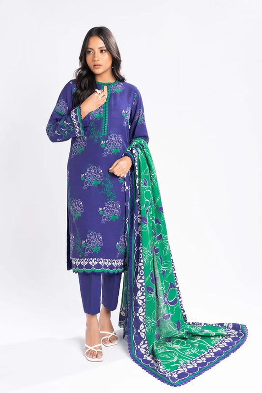 Sale On Khaddar Suits? | 3 Piece Unstitched Printed Khaddar Suit With Printed Khaddar Dupatta